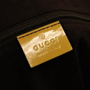 GUCCI GG Canvas Web Sherry Line Tote Bag Beige Gold 211971 Auth 208769V-17