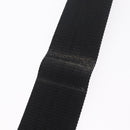 CHANEL New Travel Line Shoulder Bag Canvas Black Gold CC Auth 208770A-9