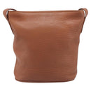 Coach Shoulder Bag Leather Brown Gold Tone Auth 208772A-3