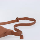 Coach Shoulder Bag Leather Brown Gold Tone Auth 208772A-8