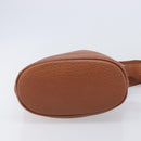 Coach Shoulder Bag Leather Brown Gold Tone Auth 208772A-9