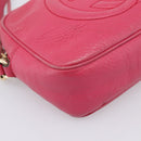 GUCCI Shoulder Bag Leather Pink Gold 308364 Auth 208778-11