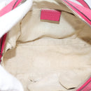 GUCCI Shoulder Bag Leather Pink Gold 308364 Auth 208778-17