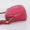 GUCCI Shoulder Bag Leather Pink Gold 308364 Auth 208778-4