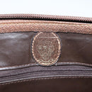 GUCCI GG Supreme Clutch Bag PVC Beige Auth 208779A-12