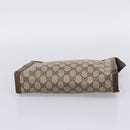 GUCCI GG Supreme Clutch Bag PVC Beige Auth 208779A-6