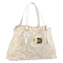 LOUIS VUITTON Cruise Line Taicienne PM Tote Bag Canvas Sabre M95674 Auth 208784V-1