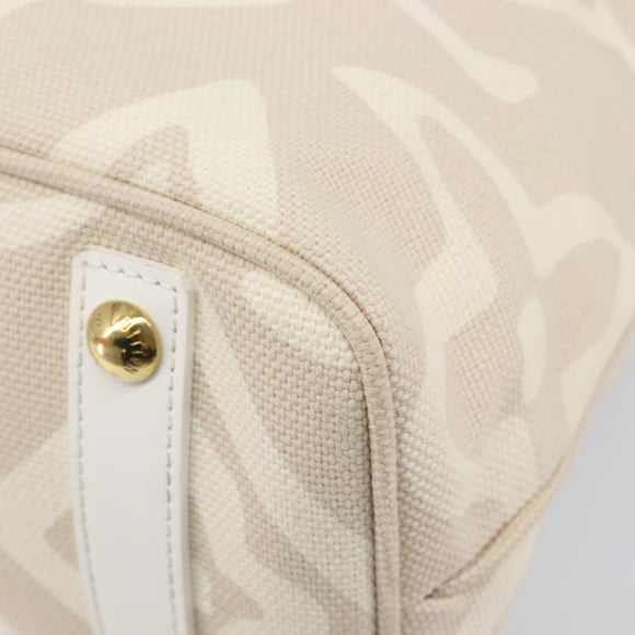 LOUIS VUITTON Cruise Line Taicienne PM Tote Bag Canvas Sabre M95674 Auth 208784V