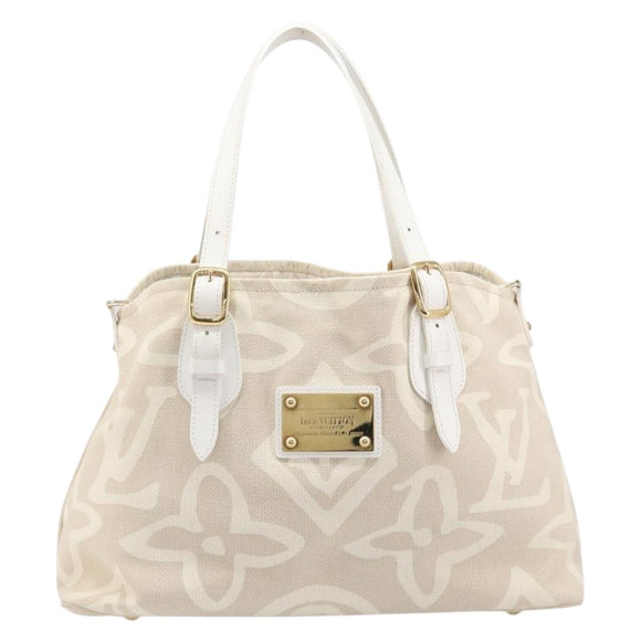 LOUIS VUITTON Cruise Line Taicienne PM Tote Bag Canvas Sabre M95674 Auth 208784V