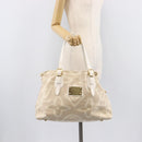 LOUIS VUITTON Cruise Line Taicienne PM Tote Bag Canvas Sabre M95674 Auth 208784V-25
