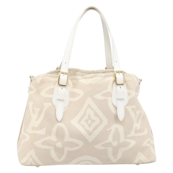LOUIS VUITTON Cruise Line Taicienne PM Tote Bag Canvas Sabre M95674 Auth 208784V