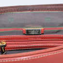 LOEWE Velazquez Tote Bag Leather Orange Gold Auth 208785-18