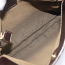 FENDI Zucca Canvas Mamma Baguette Shoulder Bag Brown Black Auth 208788V-16