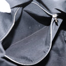 FENDI Shoulder Bag Nylon Black Silver Auth 208789A-21