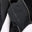FENDI Shoulder Bag Nylon Black Silver Auth 208789A-12