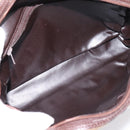 Burberrys Nova Check Shoulder Bag Canvas Beige Gold Auth 208790-11