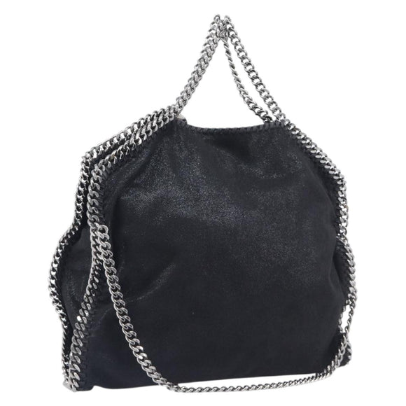 Stella McCartney Chain Falabella Bag Polyester 2way Black 234387 Auth 208795A