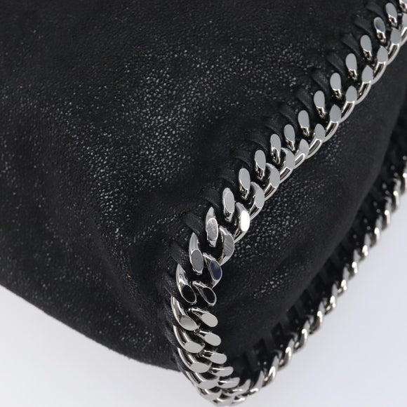 Stella McCartney Chain Falabella Bag Polyester 2way Black 234387 Auth 208795A