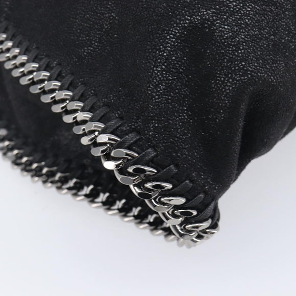 Stella McCartney Chain Falabella Bag Polyester 2way Black 234387 Auth 208795A