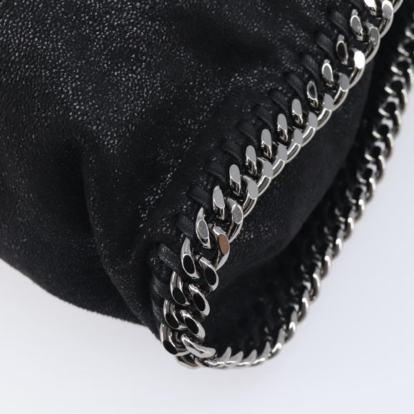 Stella McCartney Chain Falabella Bag Polyester 2way Black 234387 Auth 208795A