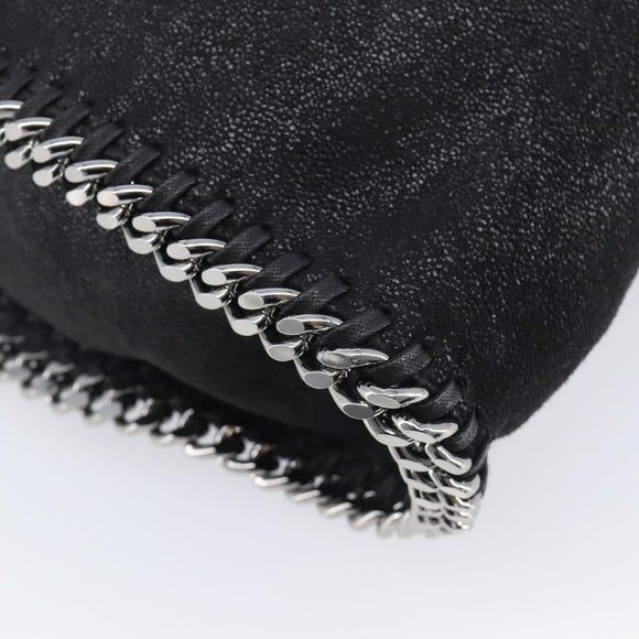 Stella McCartney Chain Falabella Bag Polyester 2way Black 234387 Auth 208795A