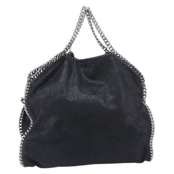 Stella McCartney Chain Falabella Bag Polyester 2way Black 234387 Auth 208795A