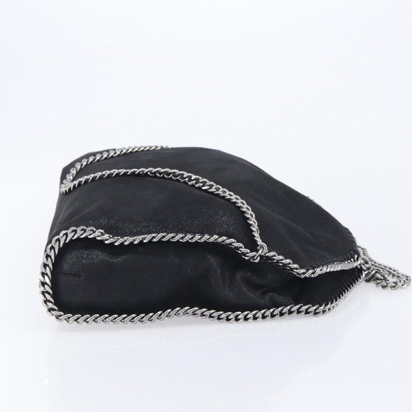 Stella McCartney Chain Falabella Bag Polyester 2way Black 234387 Auth 208795A