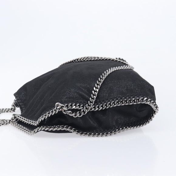 Stella McCartney Chain Falabella Bag Polyester 2way Black 234387 Auth 208795A