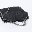 Stella McCartney Chain Falabella Bag Polyester 2way Black 234387 Auth 208795A-6