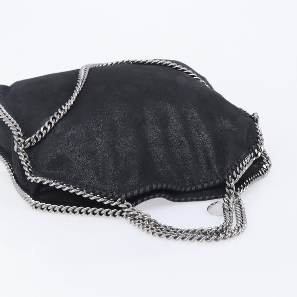 Stella McCartney Chain Falabella Bag Polyester 2way Black 234387 Auth 208795A