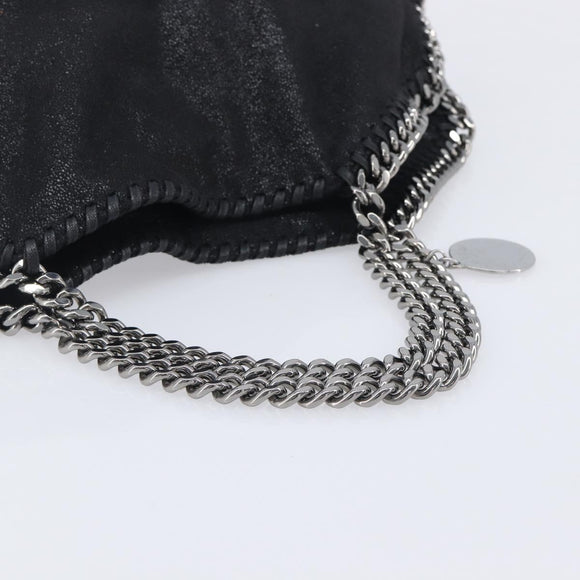 Stella McCartney Chain Falabella Bag Polyester 2way Black 234387 Auth 208795A