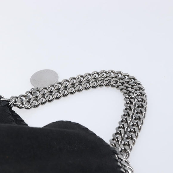 Stella McCartney Chain Falabella Bag Polyester 2way Black 234387 Auth 208795A