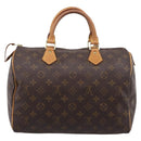 LOUIS VUITTON Monogram Speedy 30 Hand Bag M41526 LV Auth 208803V-2