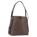 LOUIS VUITTON Damier Ebene Hippo Rivington Shoulder Bag N41108 LV Auth 208804SAM-1
