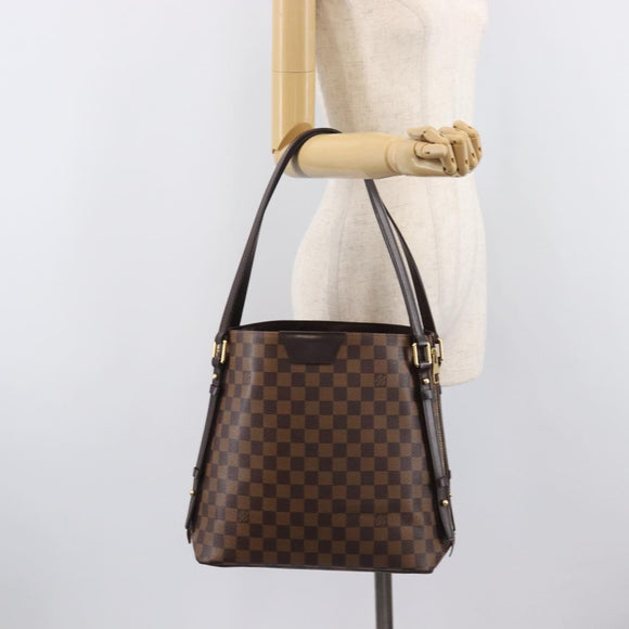 LOUIS VUITTON Damier Ebene Hippo Rivington Shoulder Bag N41108 LV Auth 208804SAM