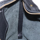 Coach Shoulder Bag Leather Black Gold Auth 208805A-19