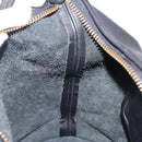 Coach Shoulder Bag Leather Black Gold Auth 208805A-20