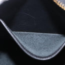Coach Shoulder Bag Leather Black Gold Auth 208805A-21
