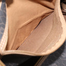 Christian Dior Honeycomb Canvas Boston Bag PVC Black Gold Auth 208806-22