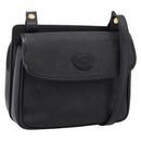 GUCCI Micro GG Supreme Shoulder Bag PVC Black Gold 007 23 0114 Auth 208817-1
