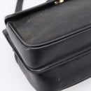 GUCCI Micro GG Supreme Shoulder Bag PVC Black Gold 007 23 0114 Auth 208817-14
