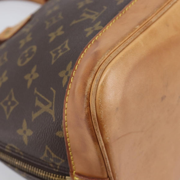 LOUIS VUITTON Monogram Alma PM Hand Bag M53151 LV Auth 208821