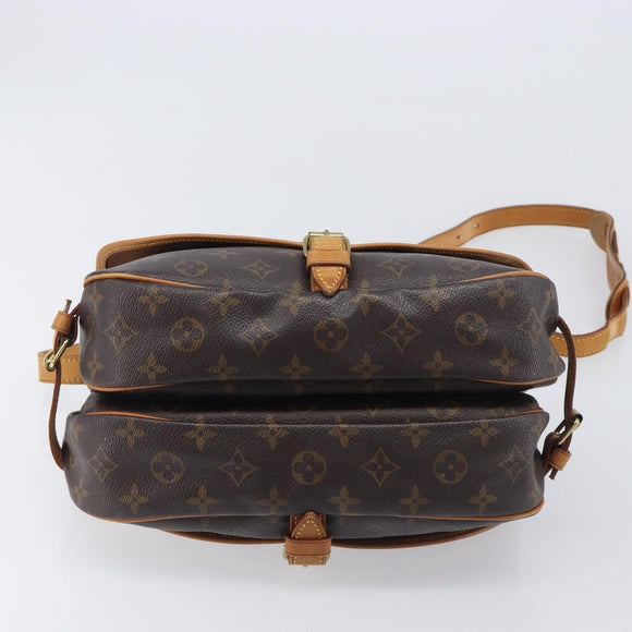 LOUIS VUITTON Monogram Saumur 30 Shoulder Bag M42256 LV Auth 208822A