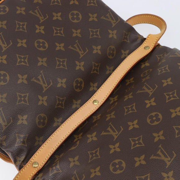 LOUIS VUITTON Monogram Saumur 30 Shoulder Bag M42256 LV Auth 208822A