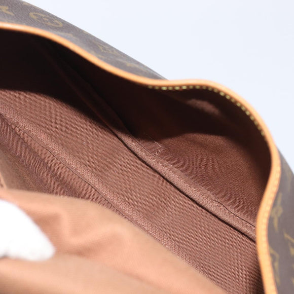 LOUIS VUITTON Monogram Saumur 30 Shoulder Bag M42256 LV Auth 208822A
