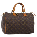 LOUIS VUITTON Monogram Speedy 30 Hand Bag M41526 LV Auth 208824V-1