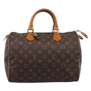 LOUIS VUITTON Monogram Speedy 30 Hand Bag M41526 LV Auth 208824V-13