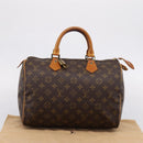 LOUIS VUITTON Monogram Speedy 30 Hand Bag M41526 LV Auth 208824V-12