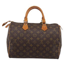 LOUIS VUITTON Monogram Speedy 30 Hand Bag M41526 LV Auth 208824V-2