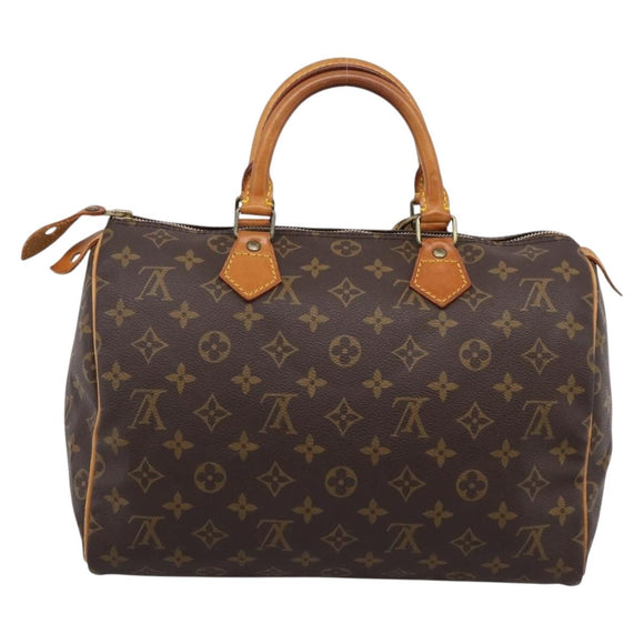 LOUIS VUITTON Monogram Speedy 30 Hand Bag M41526 LV Auth 208824V